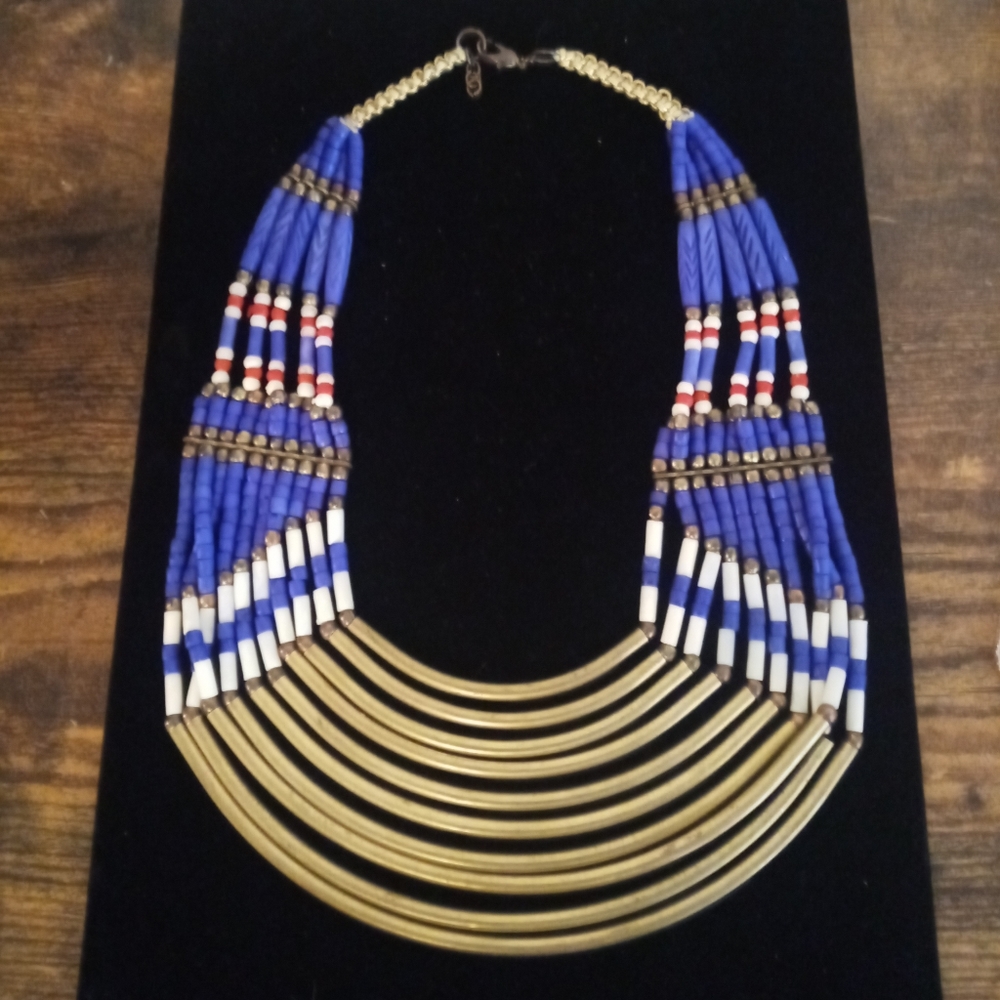 Patriotic Collar Necklace